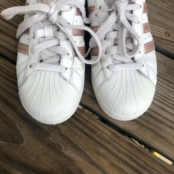 adidas superstar rose gold